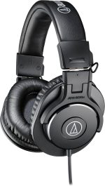 Audio-Technica ATH-M30x Professional Studio Monitor Headphones, Black - Image 7