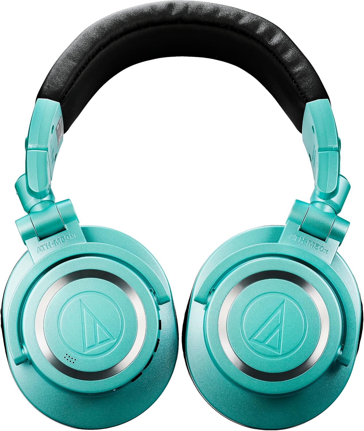 91pQQX+GOxL._AC_SL1500_ Audio-Technica ATH-M50xBT2IB Wireless Over-Ear Headphones, Ice Blue - Image 3