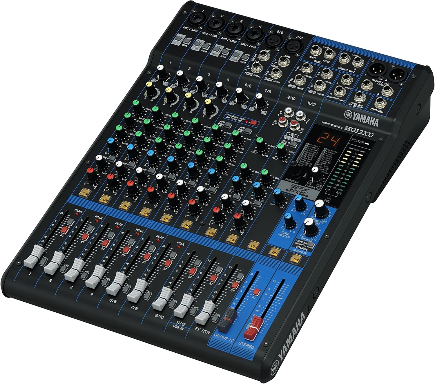 Yamaha MG12XU 12-Input 4-Bus Mixer with Effects Yamaha MG12XU 12-Input 4-Bus Mixer with Effects