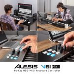 Alesis V61 MKII 61-key USB-MIDI Keyboard Controller - Image 7