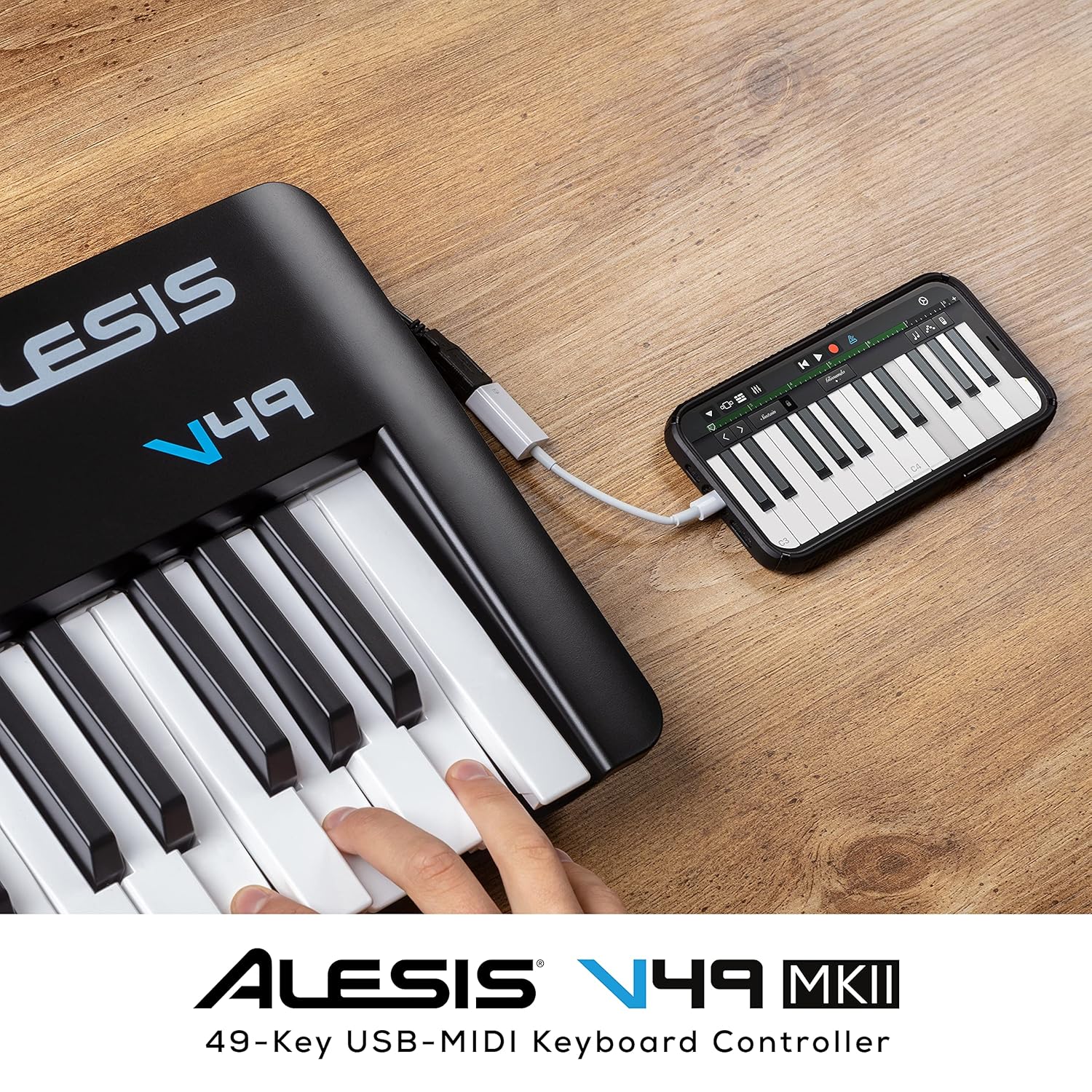 A1otvuarTqL._SL1500_ Alesis V49 MKII USB MIDI controller keyboard - Image 4