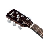 Saga SF800 Acoustic-Electric Guitar - Image 4