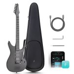 Enya Nova Inspire series black smart electric guitar + exclusive thickened bag + Type-C charging cable