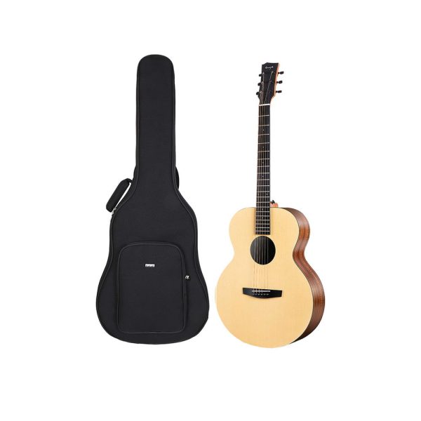 Enya EM X0 Parlour Travel Acoustic Guitar