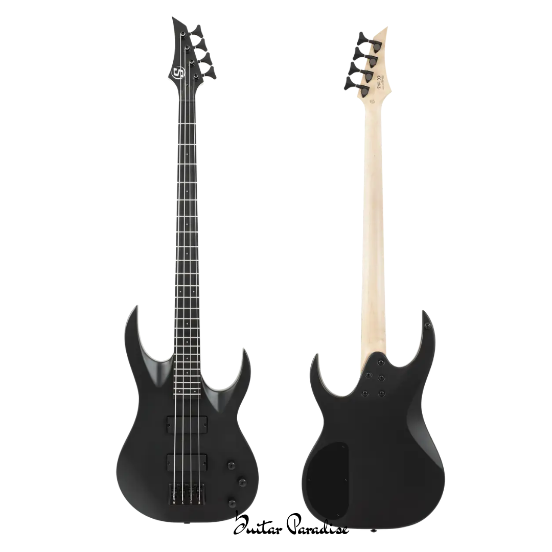 S by Solar AB4.4C 4-String Electric Bass - Carbon Black S by Solar AB4.4C 4-String Electric Bass - Carbon Black