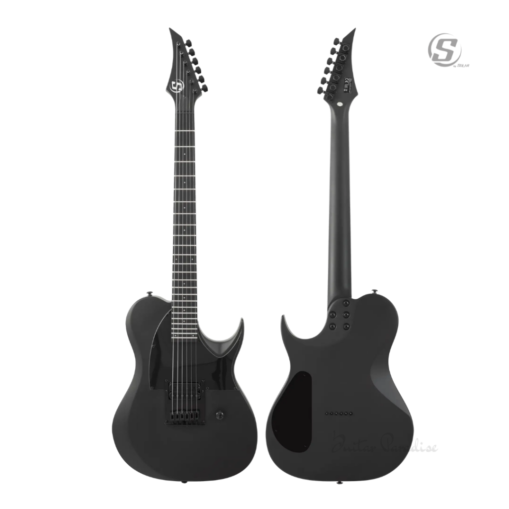 S by Solar TB4.61C Electric Guitar - Carbon Black Matte