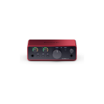 Focusrite Scarlett Solo 4th Gen USB Audio Interface, for the Guitarist, Vocalist, or Producer — High-Fidelity, Studio Quality Recording, and All the Software You Need to Record