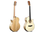 Deviser L-610 – 40" Spruce Top / Catalpa Body Cutaway Guitar (High-Gloss Finish)