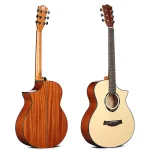 Deviser L‑620 – EQ KLT 17A 40" Spruce + Sapele Cutaway Acoustic Guitar (High-Gloss Finish) (Copy)