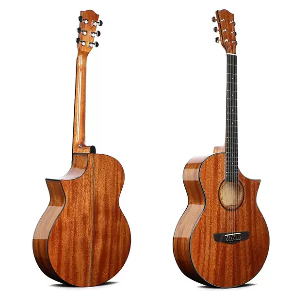 40inch Deviser Full Sapele High glossy Cutaway Acoustic Guitar