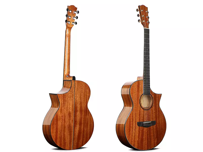 40inch Deviser Full Sapele High glossy Cutaway Acoustic Guitar