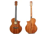 Deviser L‑625 – 40" Full Sapele Cutaway Acoustic Guitar (High-Gloss Finish) - Image 4