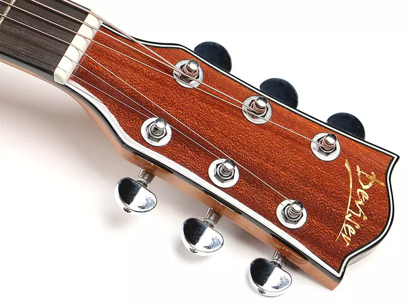 L-625-细节图1 Deviser L‑620 – EQ KLT 17A 40" Spruce + Sapele Cutaway Acoustic Guitar (High-Gloss Finish) (Copy) - Image 4