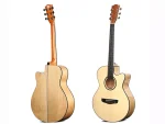 Deviser L‑710A – 40" Spruce Top / Catalpa Body Acoustic Guitar (High-Gloss Finish) - Image 3
