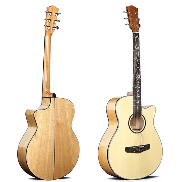 Deviser L‑710B – 40" Spruce Top / Catalpa Body Acoustic Guitar