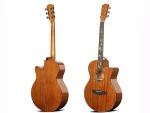 Deviser L‑725B – 40" Full Mahogany High-Gloss Acoustic Guitar - Image 3