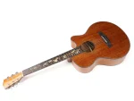 Deviser L‑725B – 40" Full Mahogany High-Gloss Acoustic Guitar - Image 2