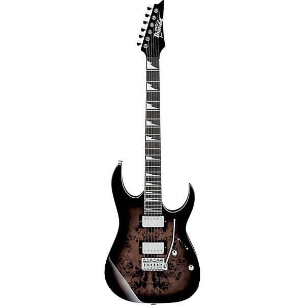 Ibanez GRG220PA1 GIO RG Electric Guitar Transparent Brown Black Burst