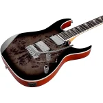 Ibanez GRG220PA1 GIO RG Electric Guitar Transparent Brown Black Burst - Image 3