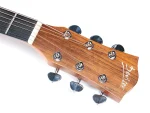 Deviser LS-161N-EQ – 40" Spruce + Walnut JF Cutaway Acoustic Guitar with EQ (Matt Finish) - Image 4