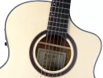 Deviser LS-161N-EQ – 40" Spruce + Walnut JF Cutaway Acoustic Guitar with EQ (Matt Finish) - Image 3