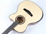 Deviser LS-560-40 – 40" Spruce + Mahogany Acoustic Guitar with Arm-Rest (Matte Finish, Natural Color) - Image 3