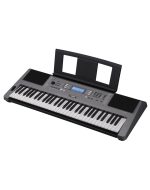YAMAHA, 61-Key Touch-Sensitive Advanced Portable Keyboard with Music Rest and Power Adapter, (PSRE473)