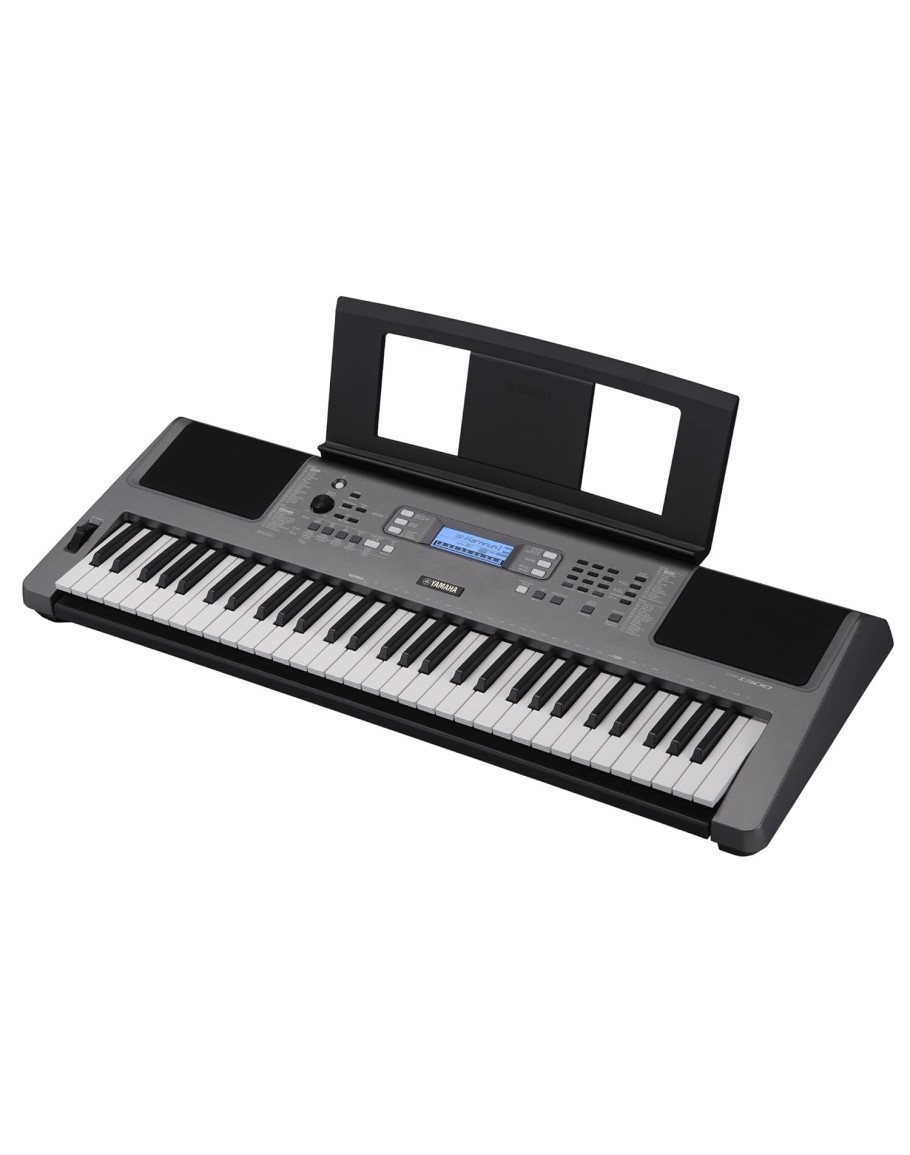 YAMAHA, 61-Key Touch-Sensitive Advanced Portable Keyboard with Music Rest and Power Adapter, (PSRE473) YAMAHA, 61-Key Touch-Sensitive Advanced Portable Keyboard with Music Rest and Power Adapter, (PSRE473)