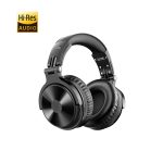 OneOdio Bluetooth Over Ear Headphones - Wireless/Wired 110 Hrs Stereo Sound Bluetooth Foldable Headsets with Deep Bass 50mm Neodymium Drivers for PC/Phone - Studio Wireless Pro C (Black)