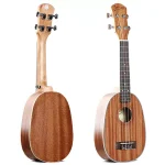21inch Deviser Full Sapele Matt Finish Soprano Pineapple Ukulele
