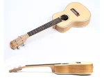 Deviser UK24-60 – 24" Concert Ukulele in Spruce + Zebrawood, Matte Finish - Image 2