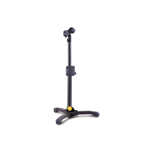 Hercules Stands MS300B Low Profile Straight Microphone Stand - with EZ Mic Clip