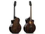 Oriental Cherry 40inch Solid Mahogany + Mahogany High Glossy Acoustic Guitar
