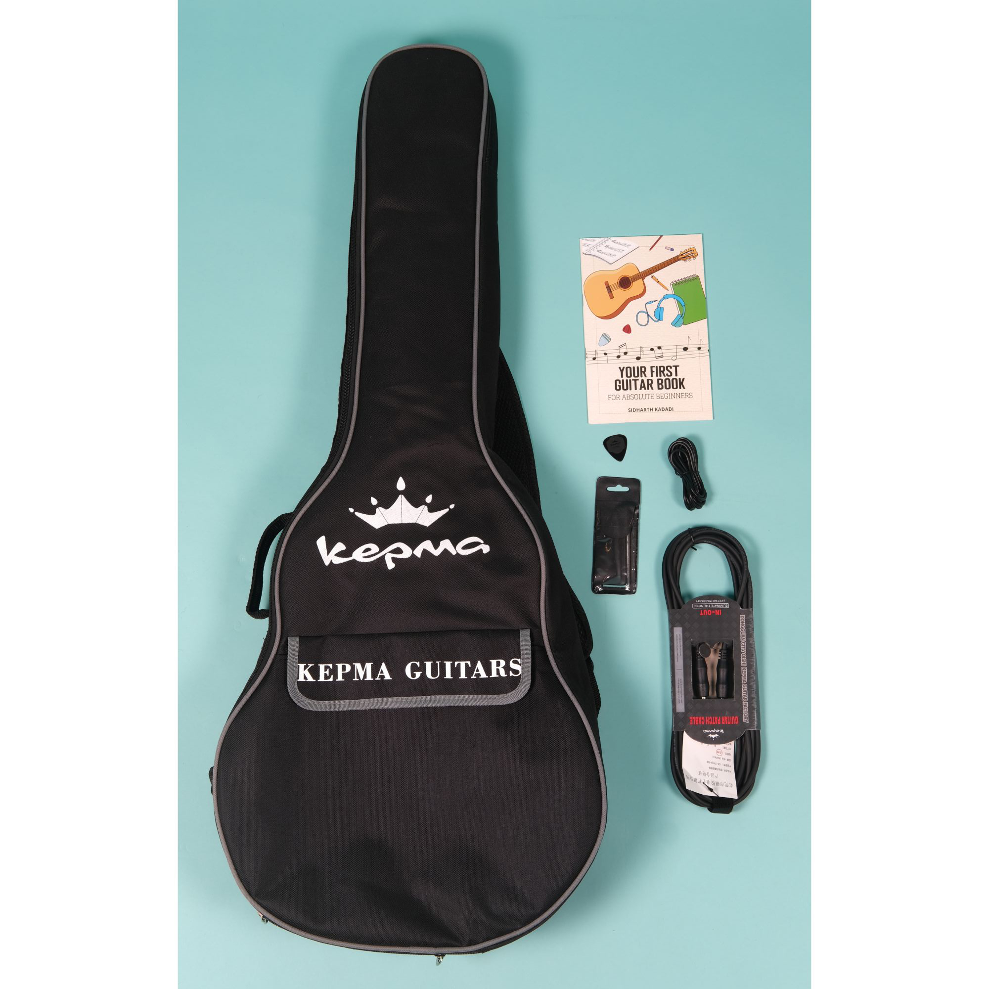 accessories-101508_l Kepma A1CE-K1 Premium electro acoustic guitar- Natural Glossy - Image 3