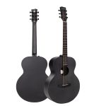 Enya EA X0 BK Grand Auditorium Acoustic Guitar