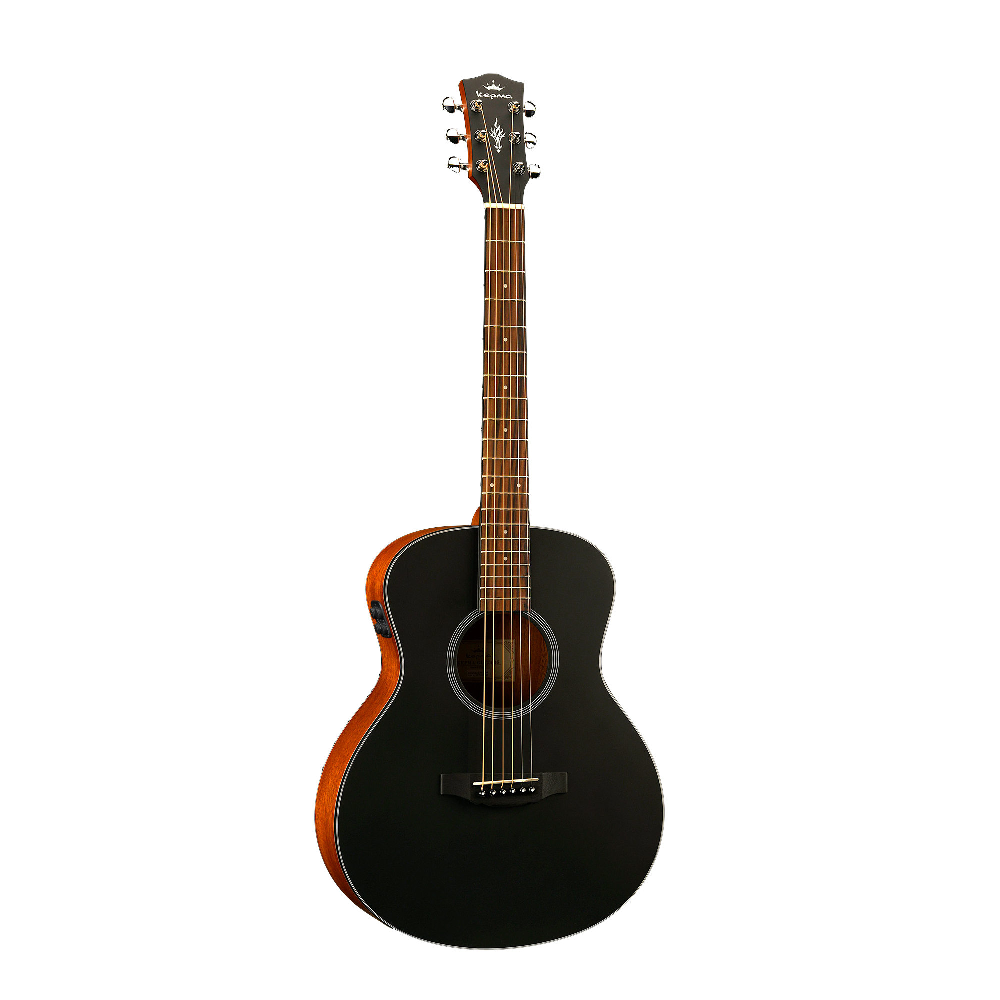Kepma ES36-E TRANS K10 Semi - Acoustic Guitar - Black Matt Kepma ES36-E TRANS K10 Semi - Acoustic Guitar - Black Matt