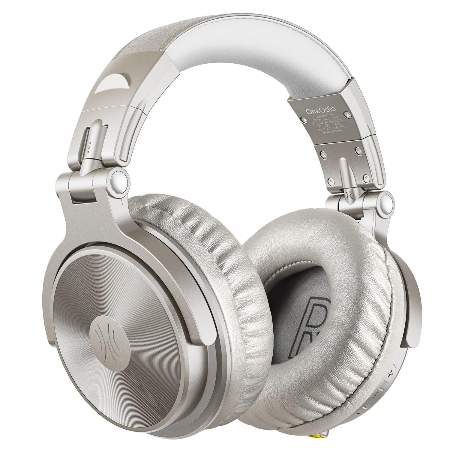 OneOdio Bluetooth Over Ear Headphones - Wireless/Wired 110 Hrs Stereo Sound Bluetooth Foldable Headsets with Deep Bass 50mm Neodymium Drivers for PC/Phone - Studio Wireless Pro C (Black) OneOdio Bluetooth Over Ear Headphones - Wireless/Wired 110 Hrs Stereo Sound Bluetooth Foldable Headsets with Deep Bass 50mm Neodymium Drivers for PC/Phone - Studio Wireless Pro C (Black)