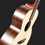Enya EA X0-EQ Grand Auditorium Acoustic Guitar - Image 3