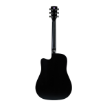 Saga SF-600C-BK Dreadnought Cutaway Acoustic Guitar - Image 5