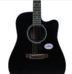 Saga SF-600C-BK Dreadnought Cutaway Acoustic Guitar - Image 4