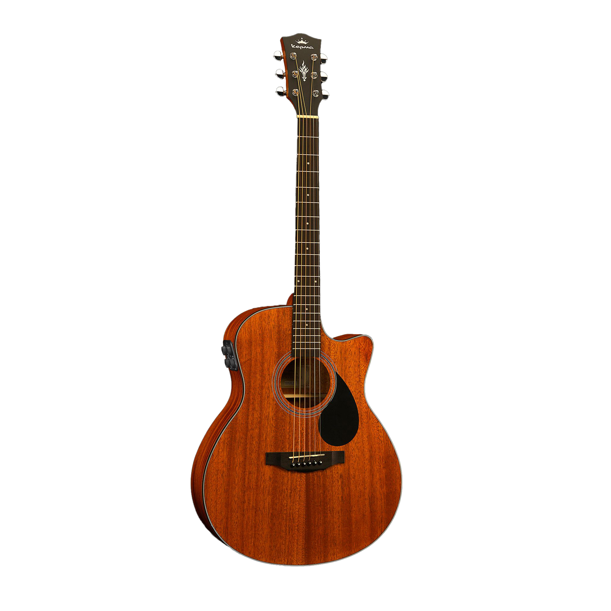 Kepma EAC-E Transacoustic K10 Semi - Acoustic Guitar - All Mahogany Matt Kepma EAC-E Transacoustic K10 Semi - Acoustic Guitar - All Mahogany Matt
