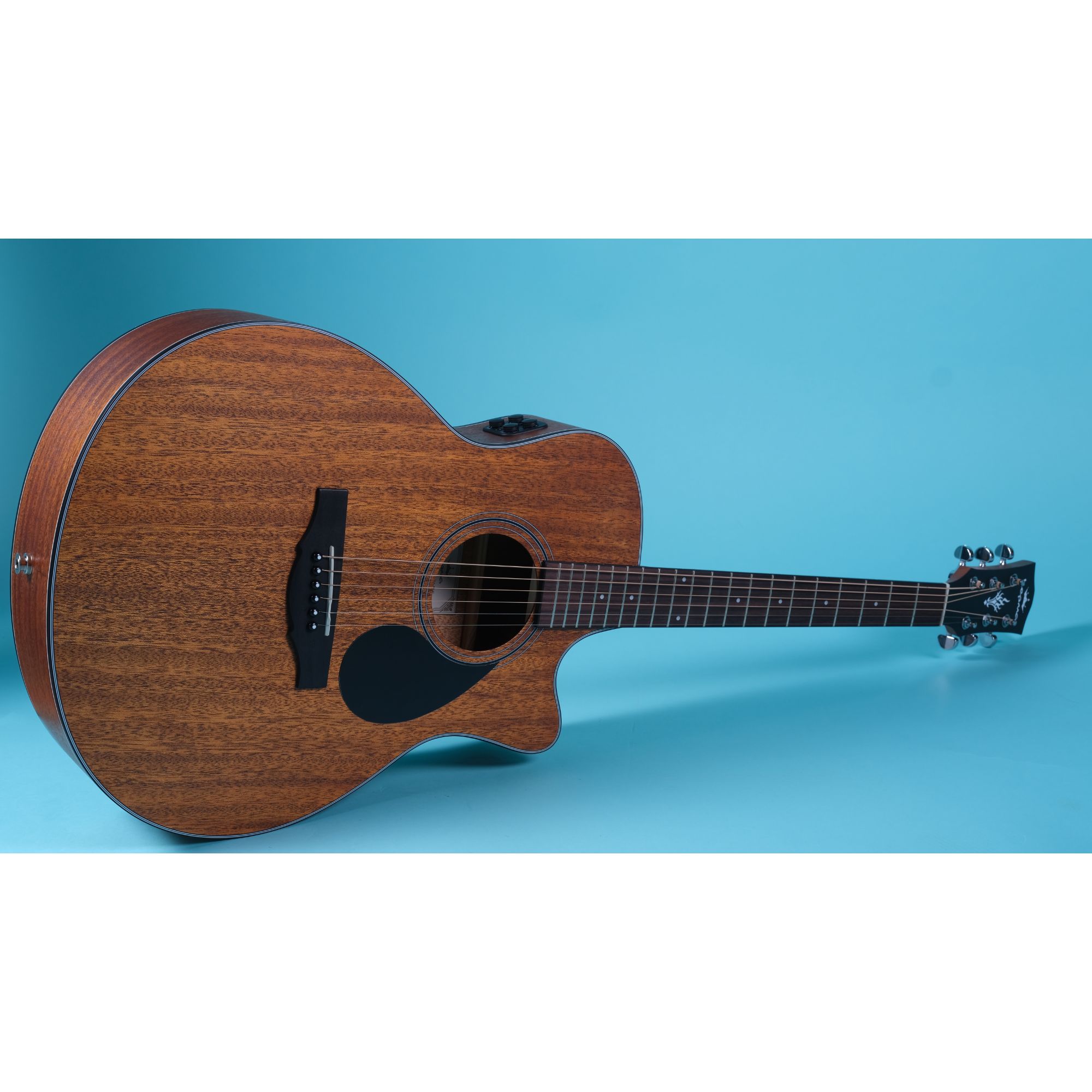 dscf8681-159070_l Kepma EAC-E Transacoustic K10 Semi - Acoustic Guitar - Image 3