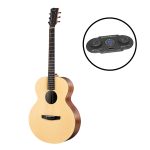 Enya EA-X0 Natural S0.EQ TransAcoustic Grand Auditorium Acoustic Guitar - Image 4