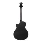 Enya EGA X0 Black Cutaway Grand Auditorium Acoustic Guitar - Image 3