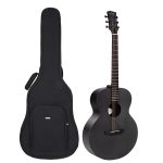 Enya EA X0-BK Piezo Pickup Grand Auditorium Acoustic Guitar