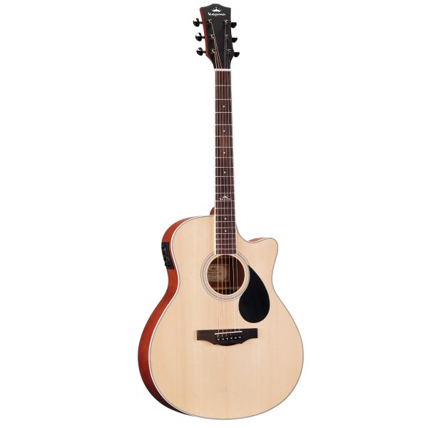 Kepma A1CE - Semi acoustic Guitar- Natural Matt