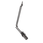 Audio-Technica U853R Cardioid Condenser Hanging Microphone 250 Ohms, Low Profile Design, Black