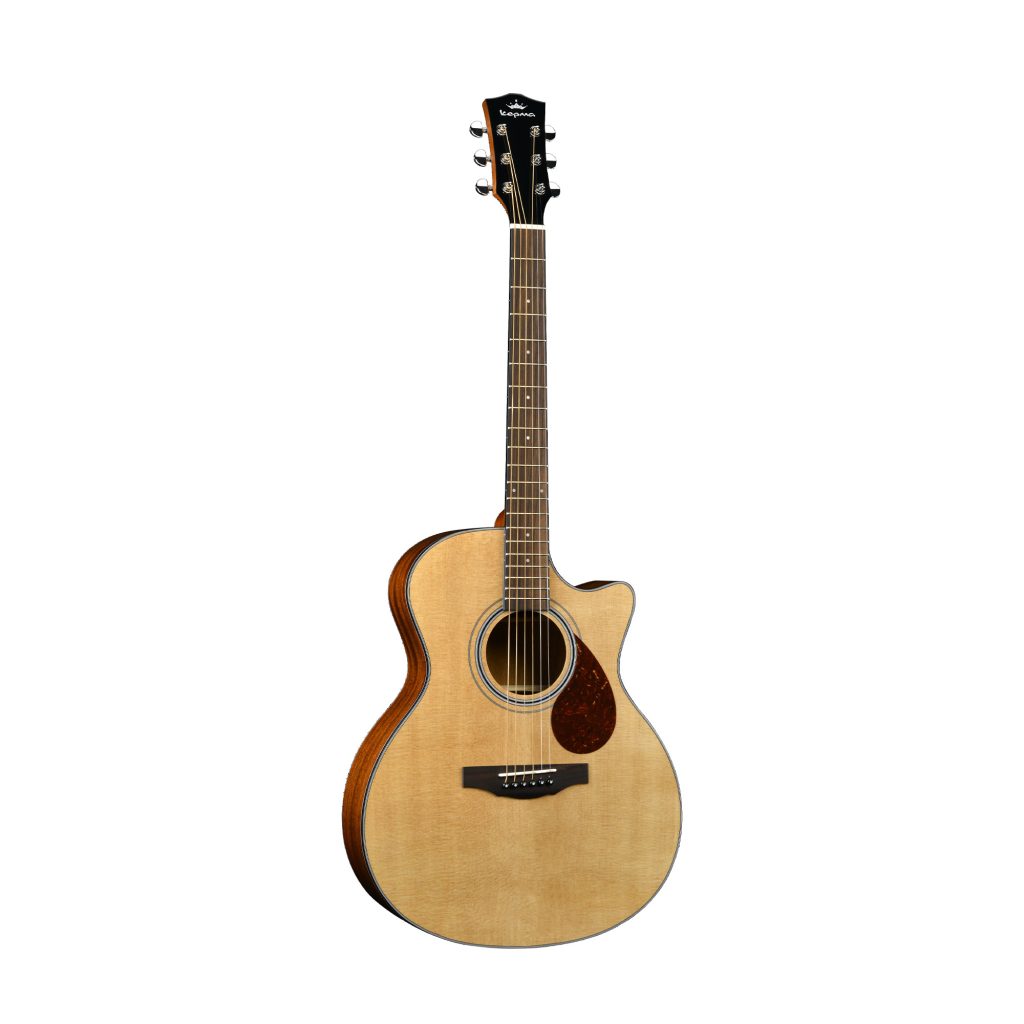 Kepma F0E GA TransAcoustic Guitar - Natural