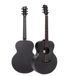 Enya EA-X0/SP-1 EQ Transacoustic Grand Auditorium Black Acoustic Guitar