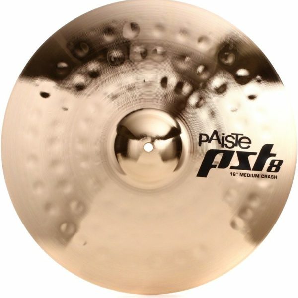 Paiste 16 inch PST 8 Reflector Medium Crash Cymbal